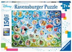 Ravensburger Disney: Buborékok népszerű karakterekkel 150 darab