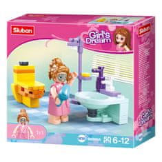 Sluban Girls Dream M38-B0800A fürdőszoba