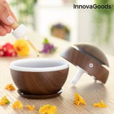 InnovaGoods Mini aroma diffúzor párásító, diófa