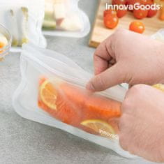 InnovaGoods Freco újrahasználható élelmiszer zacskók készlet, 10 db