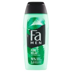 Fa Tusfürdő Men Pure Relax 2v1 (Body & Hair Shower Gel) 400 ml