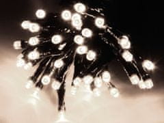 Pollin Újévi lámpa lánc 240 LED hideg fehér 18m