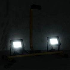 shumee hideg fehér fényű fogantyúval ellátott LED-es reflektor 2x10 W