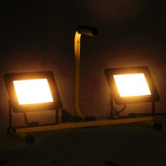 shumee meleg fehér fényű fogantyúval ellátott LED-es reflektor 2x50 W