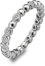 Hot Diamonds Csillogó ezüst gyűrű Emozioni ER024 (Kerület 51 mm)