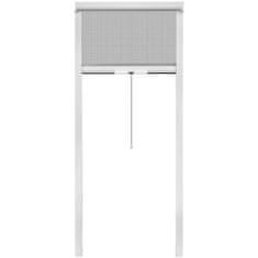 Greatstore Fehér rolós ablak szúnyogháló 80 x 170 cm