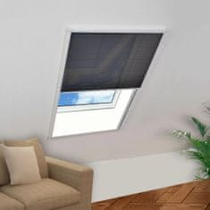 shumee pliszé ablak szúnyogháló alumíniumból 80 x 120 cm 
