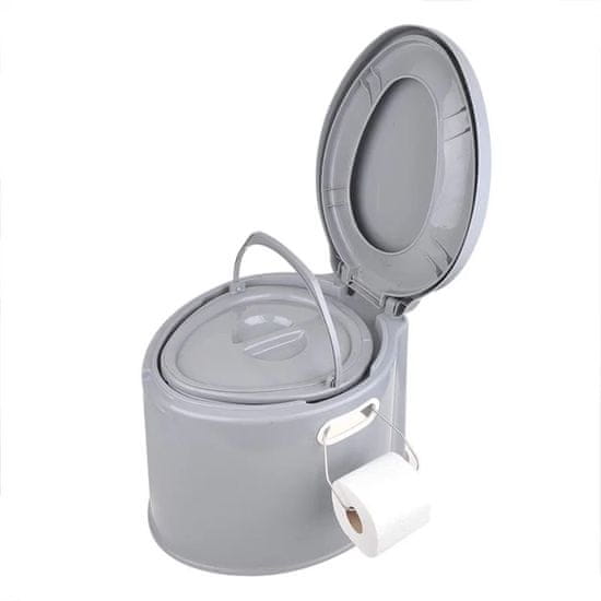 shumee ProPlus szürke hordozható WC 7 liter