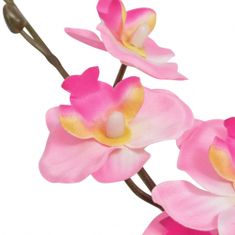 shumee műorchidea virágcseréppel 30 cm rózsaszín