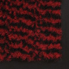 shumee négyszögletes szennyfogó szőnyeg 40 x 60 cm piros