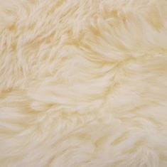 shumee fehér báránybőr szőnyeg 60 x 180 cm 