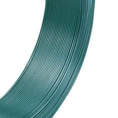 shumee zöldesfekete acél kerítésösszekötő drót 250 m 0,9/1,4 mm 