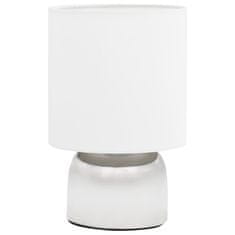 shumee 2 darab fehér asztali lámpa érintőgombbal E14