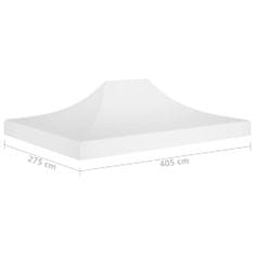 Greatstore fehér tető partisátorhoz 4 x 3 m 270 g/m²
