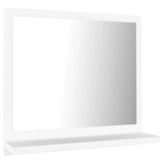 Greatstore fehér forgácslap fürdőszobai tükör 40 x 10,5 x 37 cm
