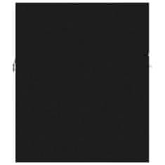 Greatstore fekete forgácslap mosdószekrény 41 x 38,5 x 46 cm