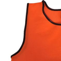 Greatstore 10 db Narancsszínű Sport Vállpántos Felső Felnőtteknek