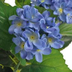 shumee műhortenzia virágcseréppel 60 cm kék