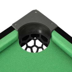 Greatstore fekete és zöld mini biliárdasztal 92 x 52 x 19 cm