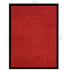 Greatstore piros lábtörlő 40 x 60 cm