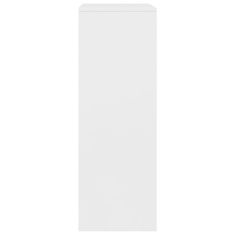 Greatstore 6-fiókos fehér forgácslap tálalószekrény 50 x 34 x 96 cm