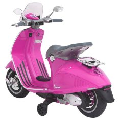 shumee Vespa GTS300 rózsaszín elektromos játék motorbicikli