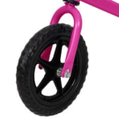 shumee rózsaszín egyensúlykerékpár 12"-es kerekekkel