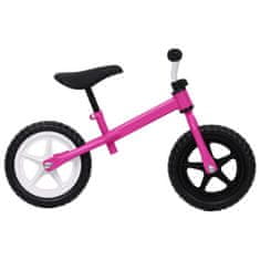 Greatstore rózsaszín egyensúlykerékpár 12"-es kerekekkel