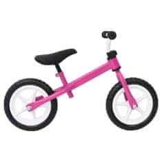 shumee rózsaszín egyensúlykerékpár 10"-es kerekekkel