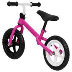 Greatstore rózsaszín egyensúlykerékpár 12"-es kerekekkel