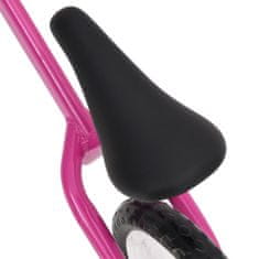 Greatstore rózsaszín egyensúlykerékpár 10"-es kerekekkel