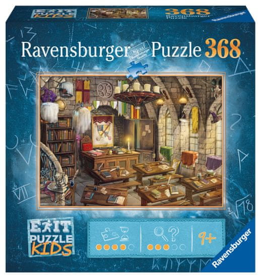 Ravensburger Puzzle Exit KIDS Varázsló iskola, 368 darab