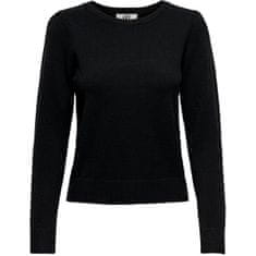 Jacqueline de Yong Női pulóver JDYMARCO Regular Fit 15237060 Black (Méret S)