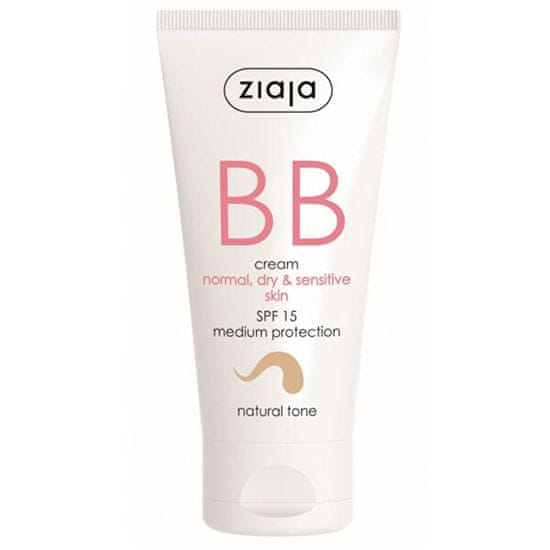 Ziaja BB Cream normál, száraz, érzékeny bőrtónusra SPF15 50 ml