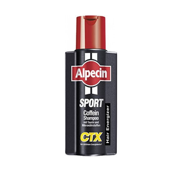 Alpecin Koffeines sampon hajhullás ellen Sport CTX (Energizer Kofein Shampoo) 250 ml