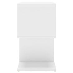 Greatstore fehér forgácslap éjjeliszekrény 50 x 30 x 51,5 cm