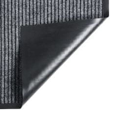 Greatstore szürke csíkos lábtörlő 40 x 60 cm