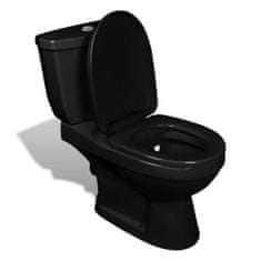 shumee 240550 Toilet With Cistern Black