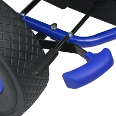 shumee pedálos gokart kocsi állítható üléssel kék