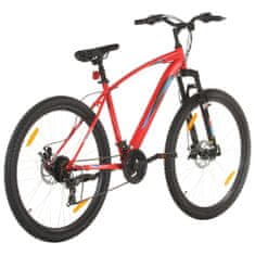 shumee 21 sebességes piros mountain bike 48 hüvelykes kerékkel 48 cm