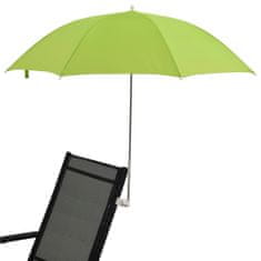 Greatstore 2 db zöld napernyő kempingszékhez 105 cm