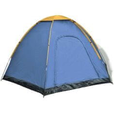Greatstore 6 személyes kék és sárga sátor