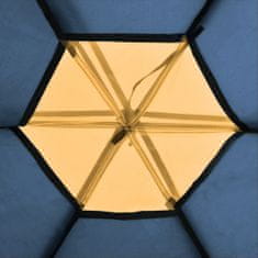Greatstore 6 személyes kék és sárga sátor