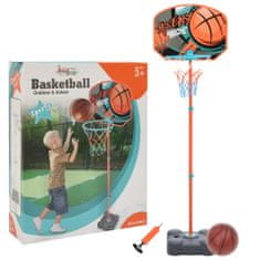 shumee hordozható és állítható gyermek kosárlabda szett 109-141 cm