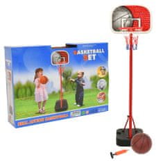 Greatstore hordozható és állítható gyermek kosárlabda szett 138,5 - 166 cm