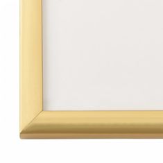 Greatstore 3 db aranyszínű MDF fali/asztali fényképkeret 59,4 x 84 cm