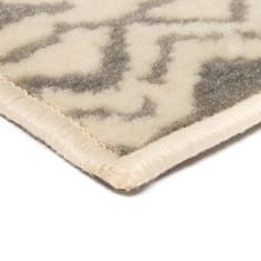 Greatstore bézs/szürke modern szőnyeg hagyományos mintával 80 x 150 cm