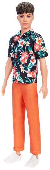 Mattel Barbie Modell Ken 184 - Virágos ing, DWK44