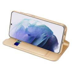 Dux Ducis Skin Pro bőr könyvtok Samsung Galaxy S22 Plus, arany
