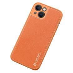 Dux Ducis Yolo bőr tok iPhone 13 mini, narancssárga